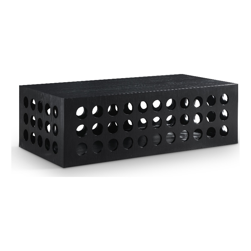 Meridian Furniture Kinsley Black Oak Veneer / MDF Coffee Table