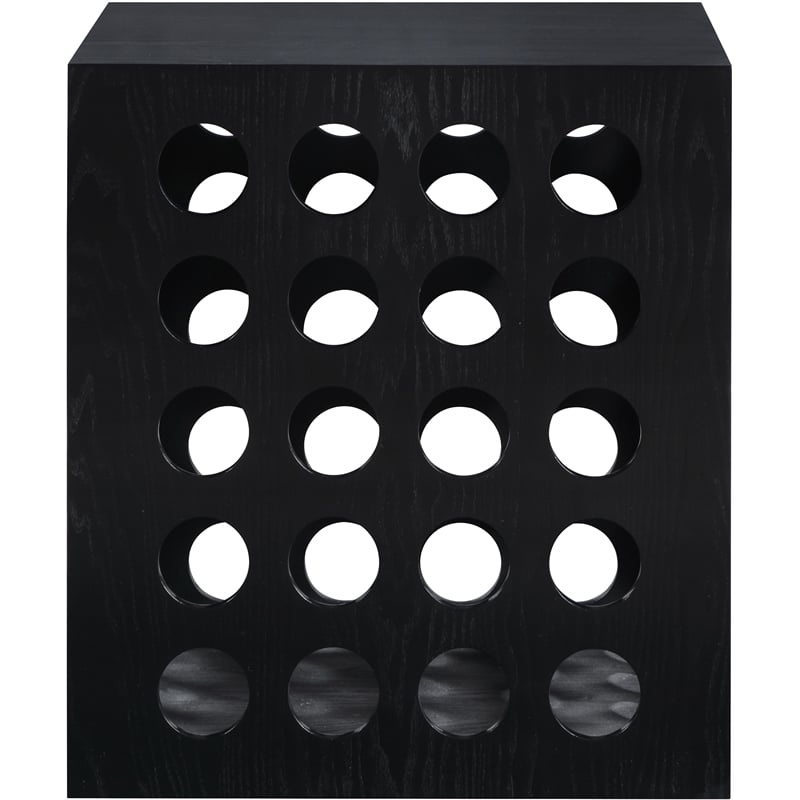 Meridian Furniture Kinsley Black Oak Veneer / MDF End Table