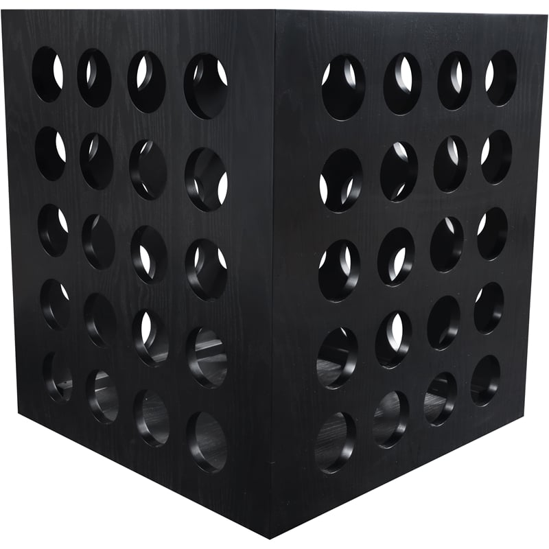 Meridian Furniture Kinsley Black Oak Veneer / MDF End Table