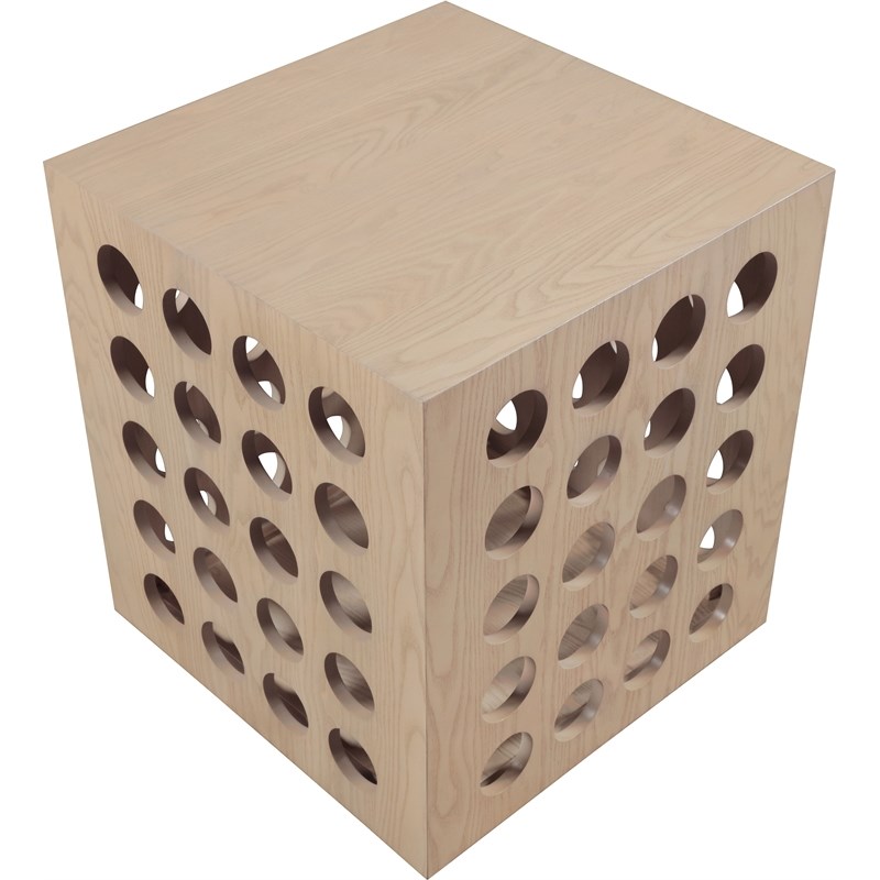 Meridian Furniture Kinsley Natural Oak Veneer / MDF End Table