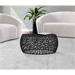 Meridian Furniture Priya Black Aluminum Coffee Table