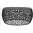 Meridian Furniture Priya Black Aluminum Coffee Table