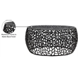 Meridian Furniture Priya Black Aluminum Coffee Table