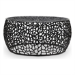 Meridian Furniture Priya Black Aluminum Coffee Table