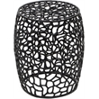 Meridian Furniture Priya Black Aluminum End Table