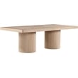 Meridian Furniture Belinda Natural Acacia Wood with Veneer Dining Table