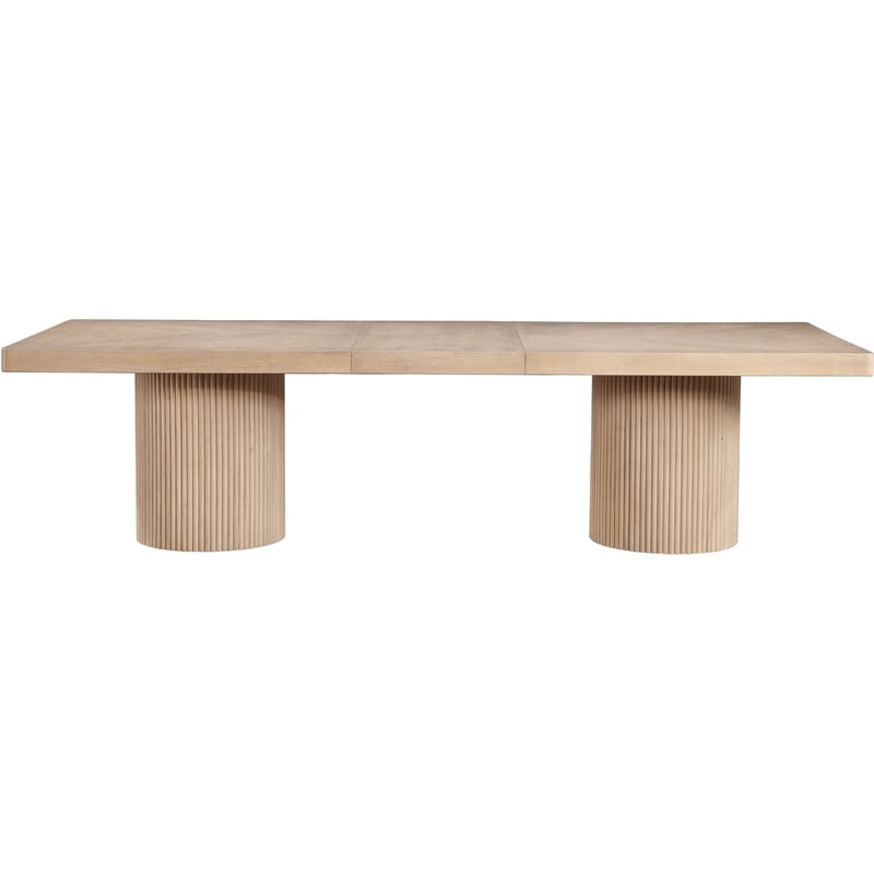 Meridian Furniture Belinda Natural Acacia Wood with Veneer Dining Table