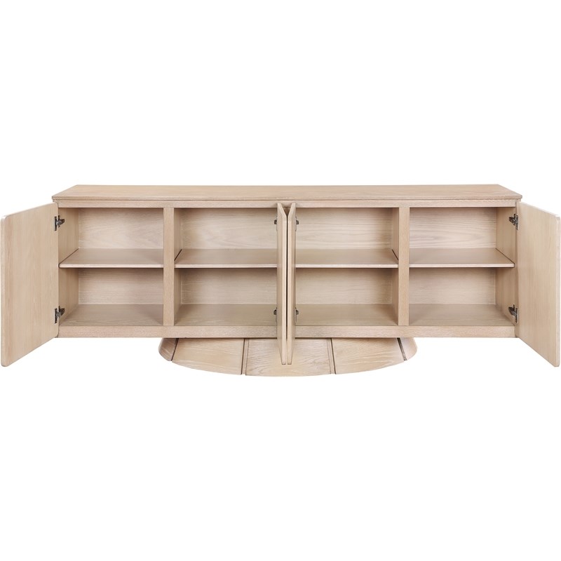 Meridian Furniture Bellona Natural Oak Veneer Sideboard/Buffet