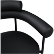 Meridian Furniture Blake Black Vegan Leather Dining Chair (Set of 2)