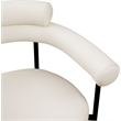 Meridian Furniture Blake Cream Vegan Leather Dining Chair (Set of 2)
