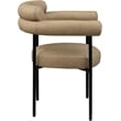 Meridian Furniture Blake Tan Vegan Leather Dining Chair (Set of 2)