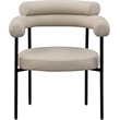 Meridian Furniture Blake Taupe Vegan Leather Dining Chair (Set of 2)
