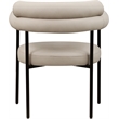 Meridian Furniture Blake Taupe Vegan Leather Dining Chair (Set of 2)