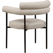 Meridian Furniture Blake Taupe Vegan Leather Dining Chair (Set of 2)