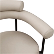 Meridian Furniture Blake Taupe Vegan Leather Dining Chair (Set of 2)