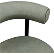 Meridian Furniture Bordeaux Green Vegan Leather Counter Stool (Set of 2)