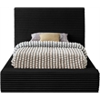 Meridian Furniture Dexter Black Corduroy Twin Bed