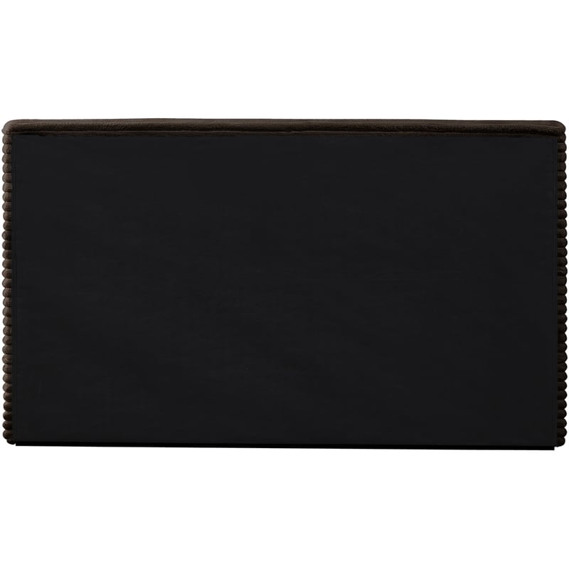 Meridian Furniture Dexter Brown Corduroy Full Bed