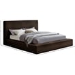 Meridian Furniture Dexter Brown Corduroy Queen Bed