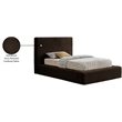 Meridian Furniture Dexter Brown Corduroy Twin Bed