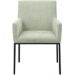 Meridian Furniture Reeves Mint Chenille Fabric Dining Chair (Set of 2)