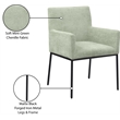 Meridian Furniture Reeves Mint Chenille Fabric Dining Chair (Set of 2)