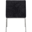 Meridian Furniture Reeves Black Chenille Fabric Dining Chair (Set of 2)