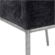 Meridian Furniture Reeves Black Chenille Fabric Dining Chair (Set of 2)