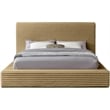 Meridian Furniture Dexter Camel Corduroy Queen Bed
