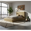 Meridian Furniture Dexter Camel Corduroy Twin Bed