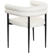 Meridian Furniture Lavina Cream Vegan Leather Dining Chair (Set of 2)