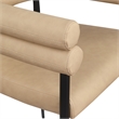Meridian Furniture Lavina Tan Vegan Leather Dining Chair (Set of 2)