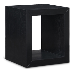 Meridian Furniture Alma Black Oak Veneer End Table