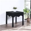 Meridian Furniture Fiora Black Oak Veneer End Table