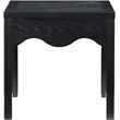 Meridian Furniture Fiora Black Oak Veneer End Table