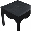 Meridian Furniture Fiora Black Oak Veneer End Table