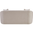 Meridian Furniture Penelope Beige Chenille Fabric Loveseat
