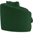 Meridian Furniture Penelope Green Chenille Fabric Loveseat
