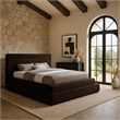 Meridian Furniture Drew Brown Corduroy King Bed
