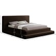 Meridian Furniture Drew Brown Corduroy Queen Bed