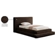 Meridian Furniture Drew Brown Corduroy Twin Bed