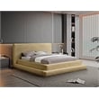 Meridian Furniture Drew Camel Corduroy Full Bed