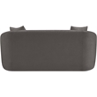 Meridian Furniture Penelope Grey Chenille Fabric Loveseat
