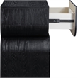 Meridian Furniture Jace Black Oak Veneer Night Stand