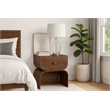 Meridian Furniture Jace Brown Oak Veneer Night Stand