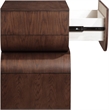 Meridian Furniture Jace Brown Oak Veneer Night Stand