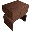 Meridian Furniture Jace Brown Oak Veneer Night Stand