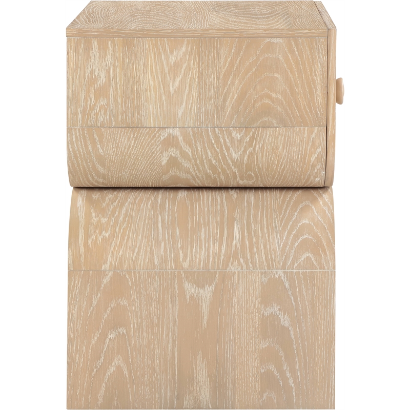 Meridian Furniture Jace Natural Oak Veneer Night Stand