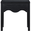 Meridian Furniture Fiora Black Oak Veneer Night Stand