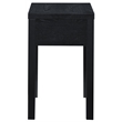 Meridian Furniture Fiora Black Oak Veneer Night Stand